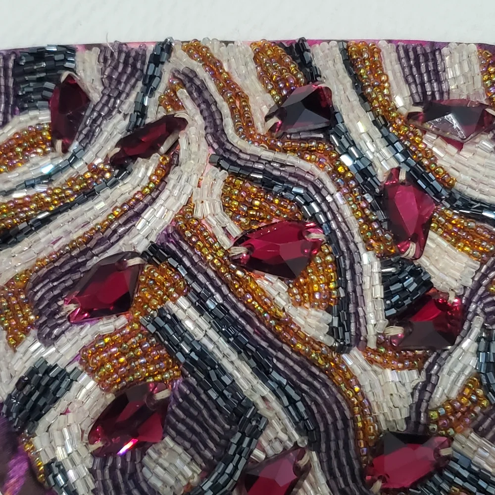 Victoria's Secret Beaded Embellished Triangle Bikini Top Medium - Picture 9 of 9